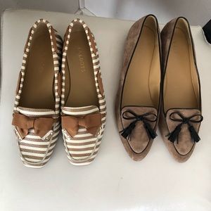 Talbots shoes SZ 8/8.5 ( 2 pairs)